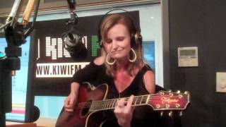 Charlotte Johansen performing on the IAN Live Sessions on Kiwi Fm