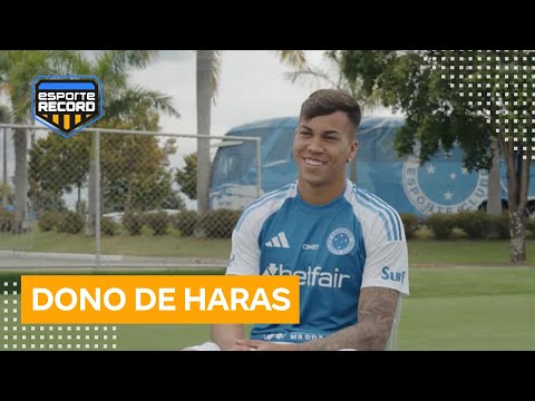 Beyond the pitch! Cruzeiro striker Kaio Jorge reveals his passion for horses.