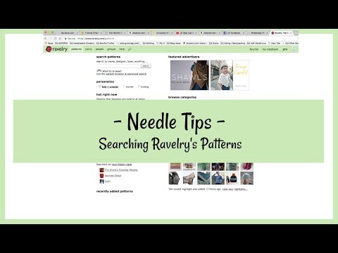 How to Search Ravelry More Efficiently