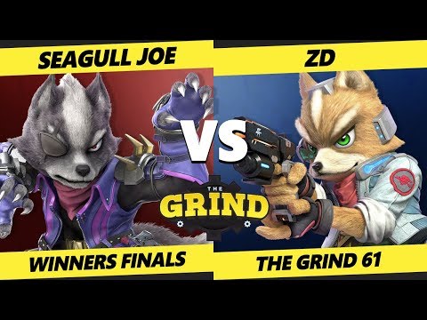 Smash Ultimate Tournament - Seagull Joe (Wolf)  Vs. ZD (Fox) - The Grind 61 Winners Finals