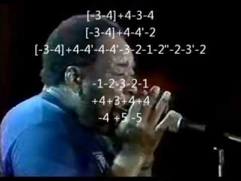 James Cotton Slow Blues (blues in my sleep) Harmonica Tab