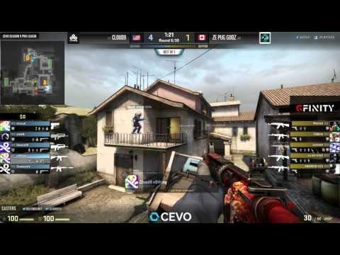 Cloud 9 vs Ze Pug Godz Game 3 (CEVO-P CS:GO Season 9) - Dust & LATORR