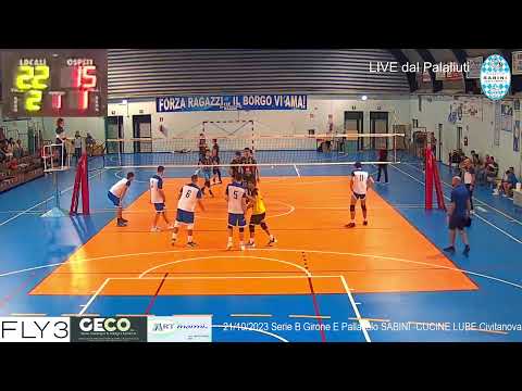 21/10/2023 Serie B Girone E Pallavolo SABINI -CUCINE LUBE Civitanova