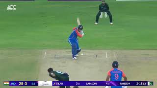 Tilak picks up the pace 💨 | India vs Pakistan | DP World Asia Cup 2025 Final