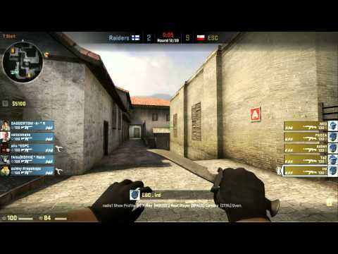 Raiders Vs. ESC - Dreamhack Summer 2013 - CS:GO