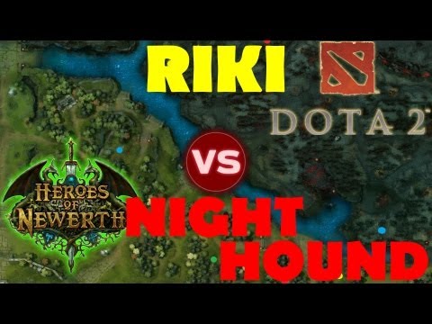 Dota 2 vs HoN - Riki vs Night Hound Comparison