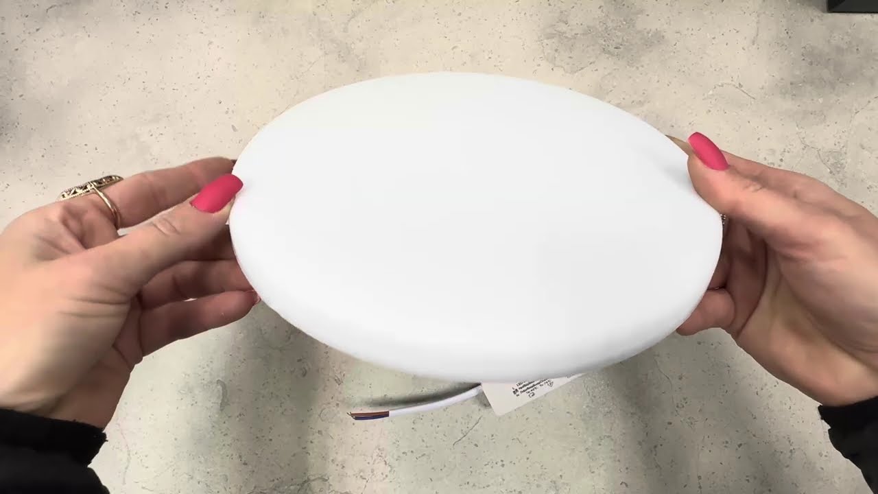 Врезная светодиодная круглая панель LEZARD 36Вт 6400K 3420 Lm без рамки 221-CCEL-6436