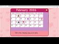 Starfall Daily Calendar February 11 2026