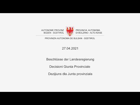 Beschlüsse der Landesregierung - 27.04.2021