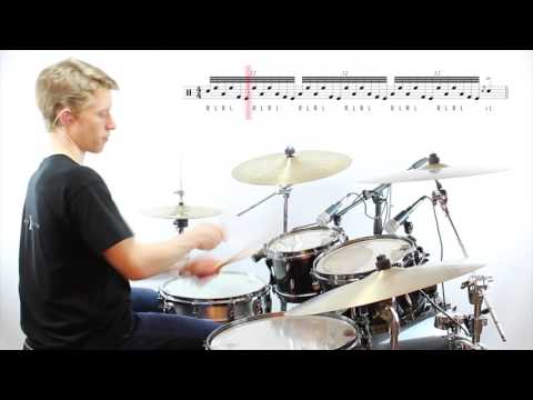 Daily Chops #172 – Double Bass Drum Fill no. 25: Crossover Lick