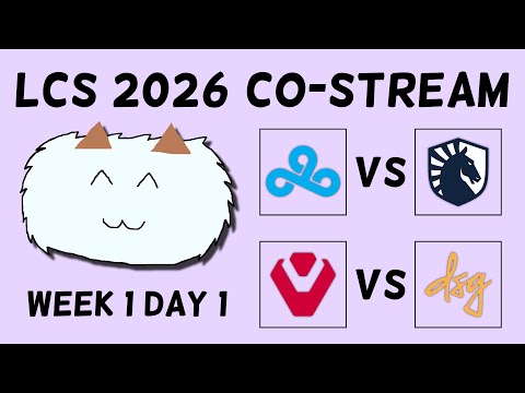 LCS OPENING WEEK IS HERE!! C9 vs TL / SEN vs DSG | #lcswatchparty