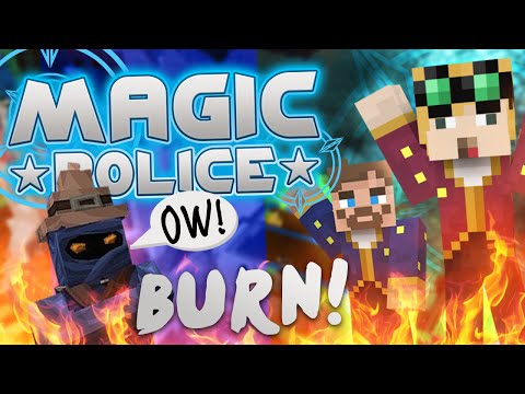 Minecraft Magic Police #74 - Burn The Witch (Yogscast Complete Mod Pack)