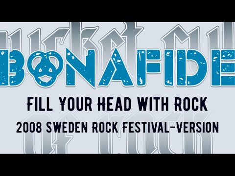 BONAFIDE | Fill Your Head with Rock | 2008 | Stockholm | Sweden | Metal