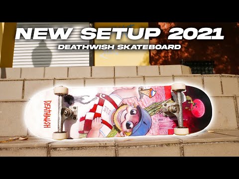 NEW DEATHWISH SKATEBOARD SETUP 2021!