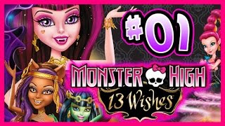 ☆ Monster High: 13 Wishes Walkthrough Part 1 (Wi