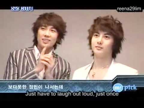 SS501 Tom & Jerry (MinJun) Moment 01 [050426] - Awkward Photo shoot before debut