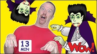 Halloween Songs and Stories for Kids from Steve and Maggie + MORE | Free Speaking Wow English TV