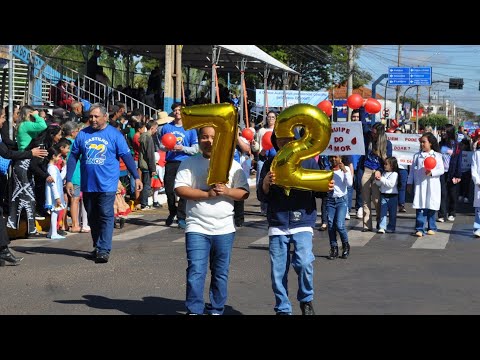 Imagens do Desfile Cívico em Castilho (SP)
