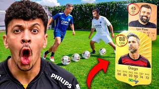 SERÁ QUE AMADORES CONSEGUEM VENCER UMA DUPLA DE PROFISSIONAIS?? 😱 (Ft. Diego Ribas & Flow)