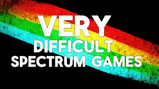 TeZ-X Spectrum Very Difficult Spectrum Games.