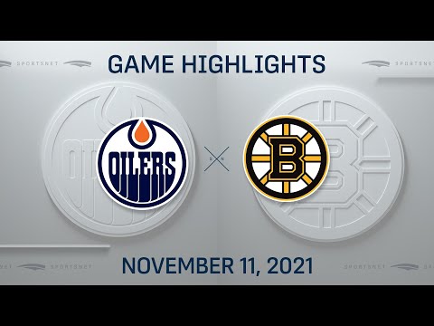 NHL Highlights | Oilers vs. Bruins - Nov 11, 2021