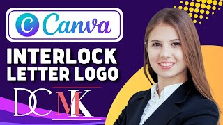 How to Create an Interlocking Letter Logo in Canva (Canva Tutorial)