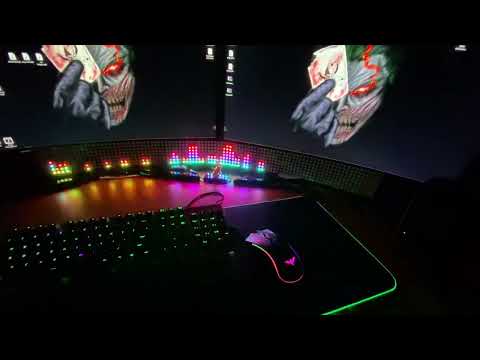 Led matrix Audio visualizer