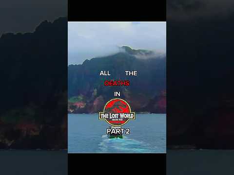 All Deaths in Jurassic part 2 || #jurassicworld #jurassicpark