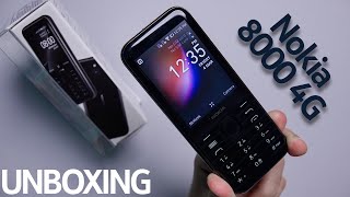 Nokia 8000 4G - Unboxing &amp; Features Explored!