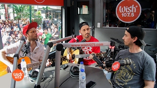 The Moffatts perform &quot;I&#39;ll Be There For You&quot; LIVE on Wish 107.5 Bus