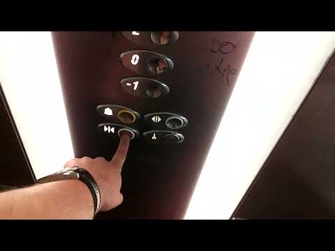 2007 Otis Gen2 service elevators - Building 1F, South Hospital - Lyon, France