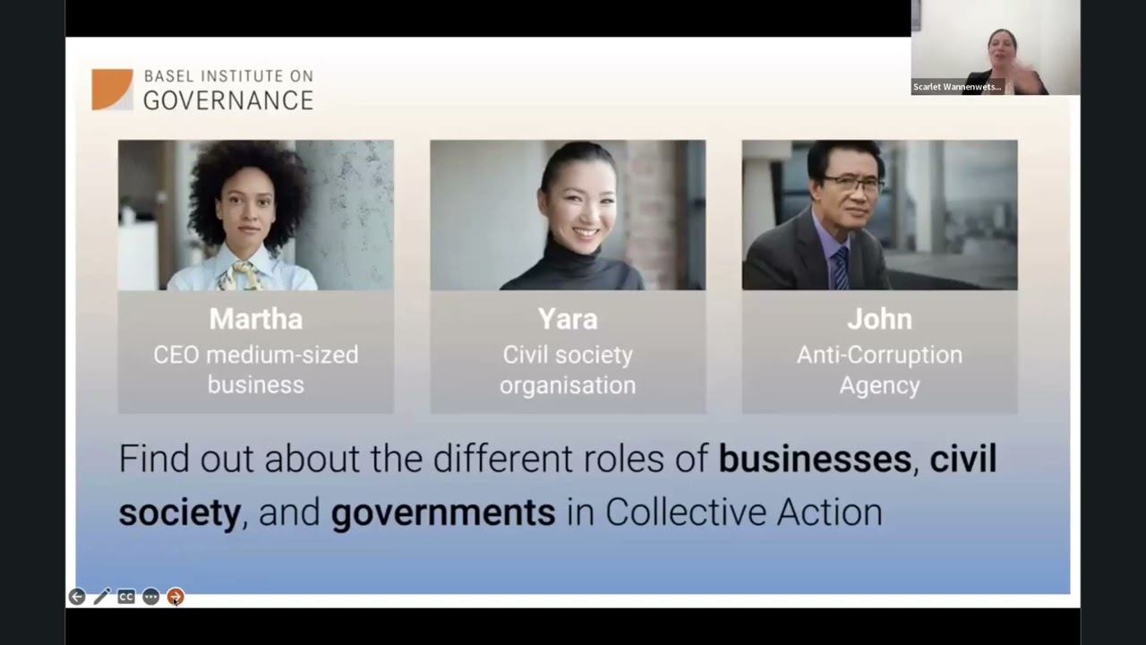 Launching the first-ever Collective Action eLearning course – Scarlet Wannenwetsch