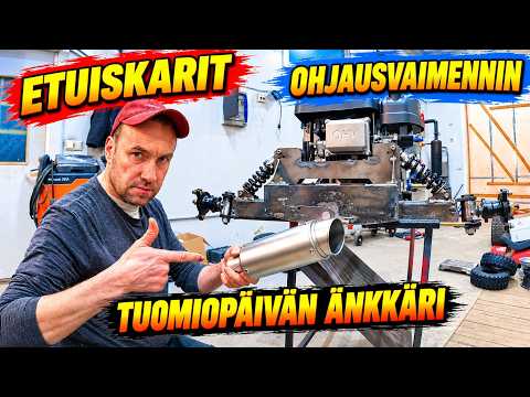 Kilparuohonleikkurin keula kasaan (2/2) & Uusi vaimennin