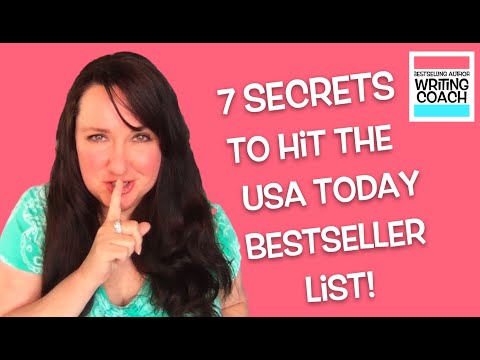 How to Make the Bestseller List!  | 7 Secrets to Get Your Book on the USA Today Best Seller List