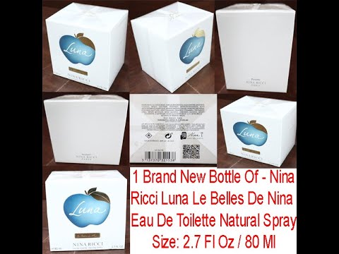 Luna Les Belles De Nina Ricci EDT Perfume Spray For Women Size: 2.7 Fl oz/80 ml