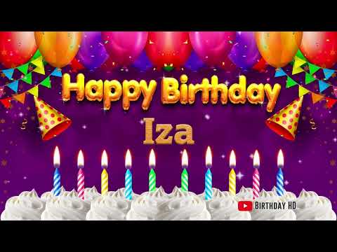 Iza Happy birthday To You - Happy Birthday song name Iza 🎁