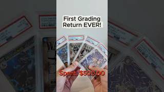 My First Grading Return Ever! We did AMAZING!