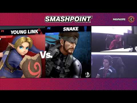 SMASHPOINT - Wormy (Young Link) vs. Yuka (Snake) - Top 32 Losers