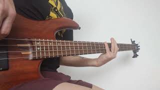 Florent Pagny - Je trace (bass cover)