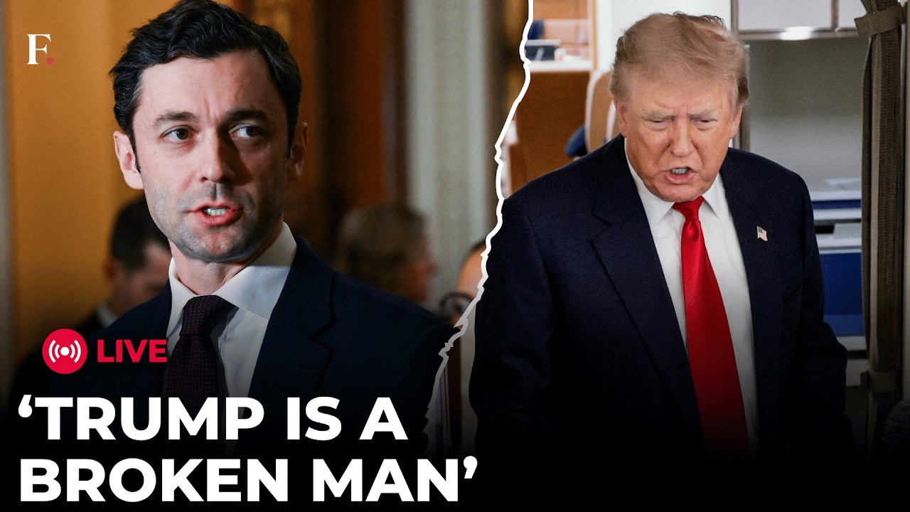 LIVE: Jon Ossoff's Explosive Speech on Trump: 'This Broken Man and His Ruined Presidency'