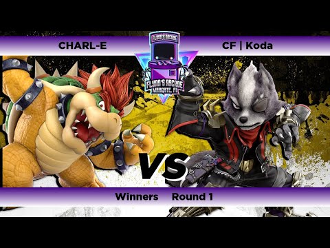 Flynn's Arcade 056 Winners Round 1 - CHARL-E (Bowser) Vs. CF | Koda (Wolf) SSBU Tournament