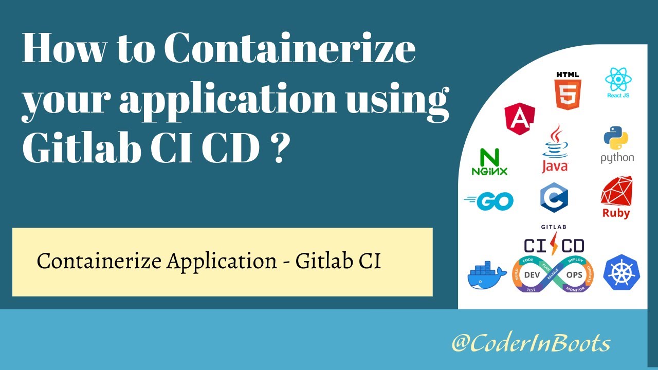 How to Containerize Application using Docker & Gitlab | Build and Deploy Docker Images using Gitlab