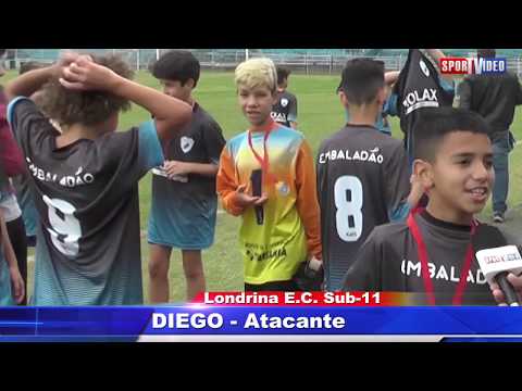 DIEGO - SUB-11 LONDRINA E.C. CAMPEÃO COPA LONDRINA