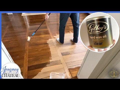 Wood RESTORATION, Finishing Original 17th Century PARQUET FLOORING