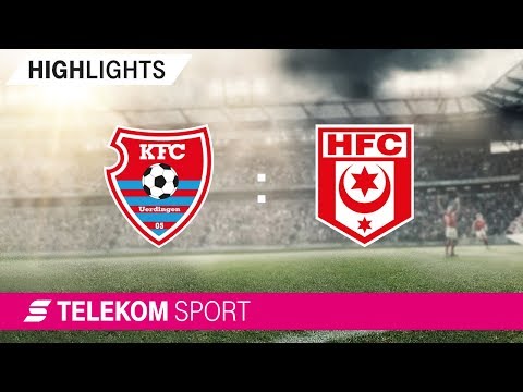 KFC Uerdingen  – Hallescher FC | Spieltag 7, 18/19 | Telekom Sport