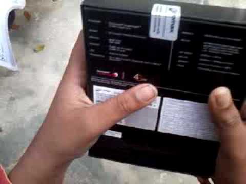 Unboxing  of micromax canvas pace 4g