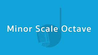 แบบฝึกหัด Minor Scale Octave