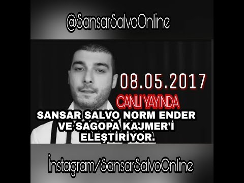 Sansar Salvo Norm Ender Ve Sagopa Kajmeri Eleştiriyor.("Plak Şirketinin Arkasına Saklanıyor")