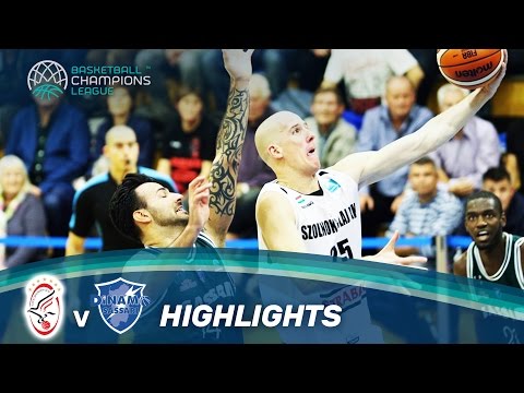 Szolnoki Olaj v Dinamo Sassari - Highlights - Basketball Champions League