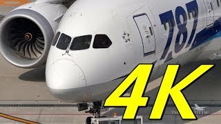 【Panasonic GH4 4K】 4K ANA Boeing 787 ドリームライナー @Haneda